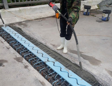 Thi công cắt khe co giãn Sàn, Nền, Đường bê tông Bình Dương