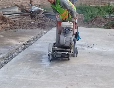 Thi công cắt ron nền bê tông Bình Dương - Giải Pháp Chống Nứt Sàn