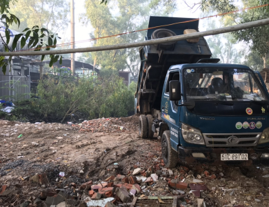 Vận chuyển xà bần quận Tân Phú, 0946.309.560