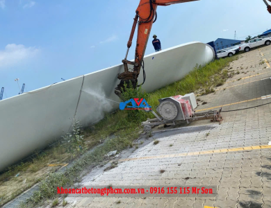 Khoan Cắt Bê Tông Bằng Máy Cắt Dây Kim Cương Báo Giá Nhanh 24/7