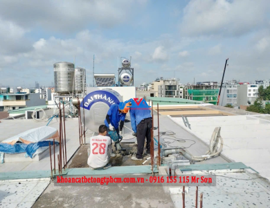 Khoan cắt đục phá, Khoan rút lõi bê tông quận 12 uy tín giá rẻ