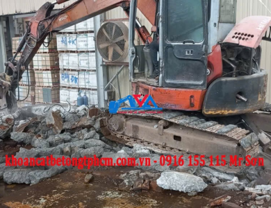 Khoan cắt đục phá, Khoan rút lõi bê tông Huyện Củ Chi giá cạnh tranh