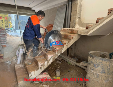 Khoan Cắt Đục Phá Bê Tông Tân Châu Thi Công An Toàn, Không Nứt Kết Cấu