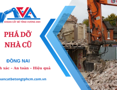 Phá dỡ nhà cấp 4, nhà xưởng tại Đồng Nai