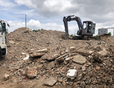 Vận chuyển xà bần Quận 12 TpHCM, LH: 0946.309.560