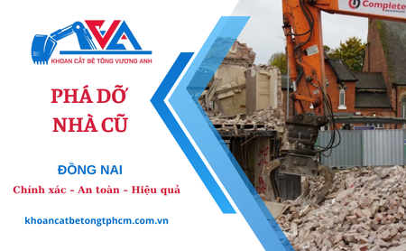 Phá dỡ nhà cấp 4, nhà xưởng tại Đồng Nai