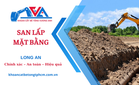 San lấp mặt bằng dân dụng tại Long An