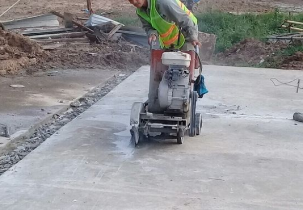Thi công cắt ron nền bê tông Bình Dương - Giải Pháp Chống Nứt Sàn