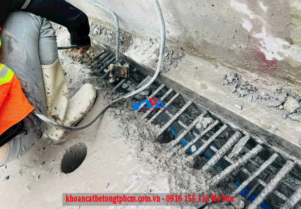 Khoan rút lõi bê tông Đà Nẵng Chuyên Nghiệp Giá Rẻ 24/7