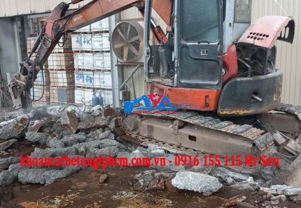 Khoan cắt đục phá, Khoan rút lõi bê tông Huyện Củ Chi giá cạnh tranh