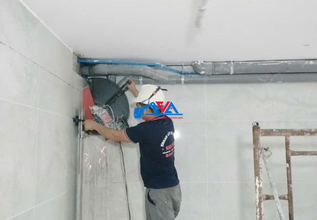 Khoan cắt đục phá, Khoan rút lõi bê tông quận Gò Vấp thi công nhanh