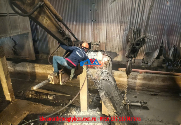Khoan Cắt Đục Phá, Khoan Rút Lõi Bê Tông Trảng Bom Phục Vụ 24/24