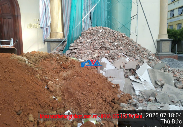 San lấp mặt bằng thành phố Thủ Đức Theo Hiện Trạng Công Trình