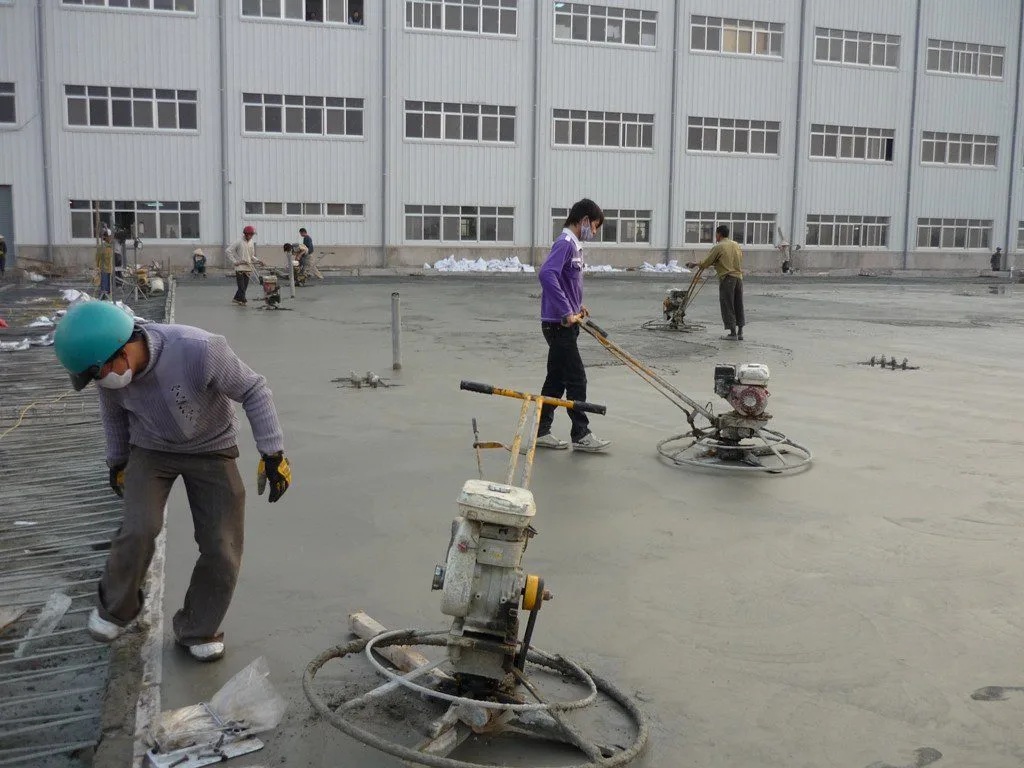 Đánh bóng - xoa nền bê tông nhà xưởng Đồng Nai