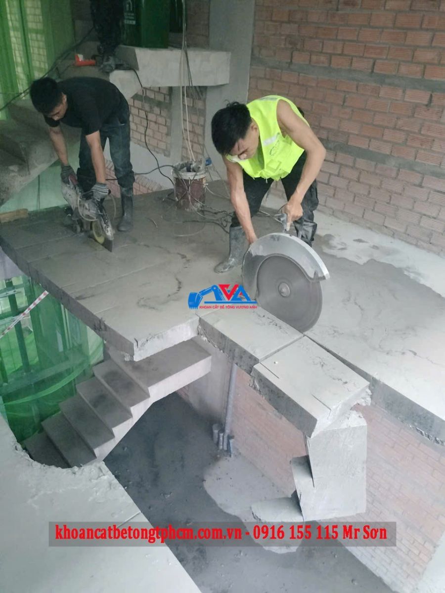 Khoan cắt bê tông tại Bình Dương chuyên nghiệp 24/24