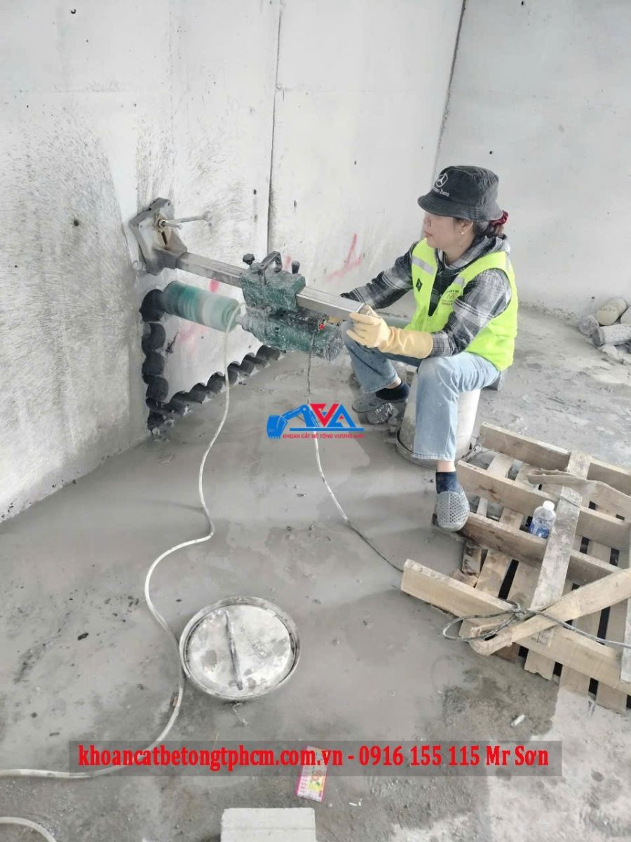 Khoan cắt bê tông tại Bình Dương chuyên nghiệp 24/24