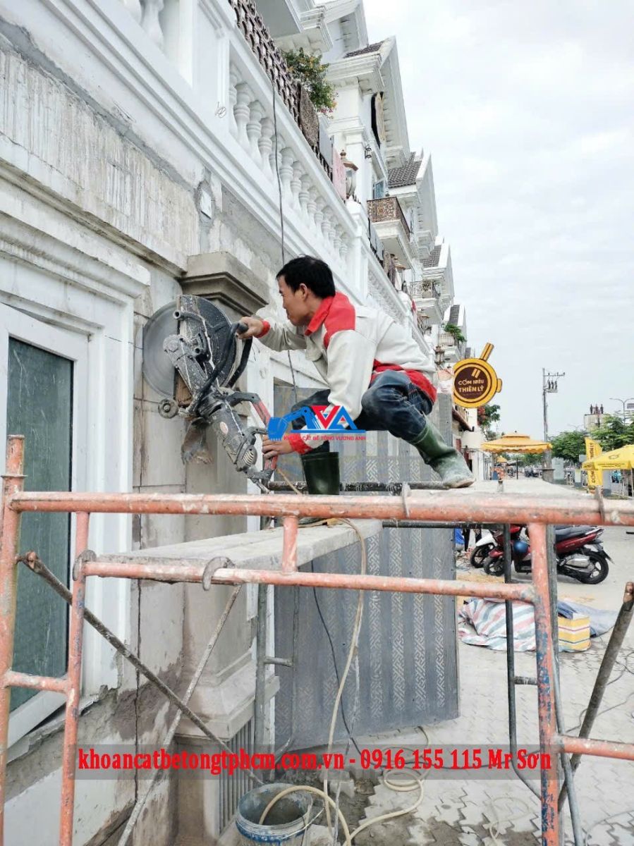 Khoan cắt bê tông tại Bình Dương chuyên nghiệp 24/24