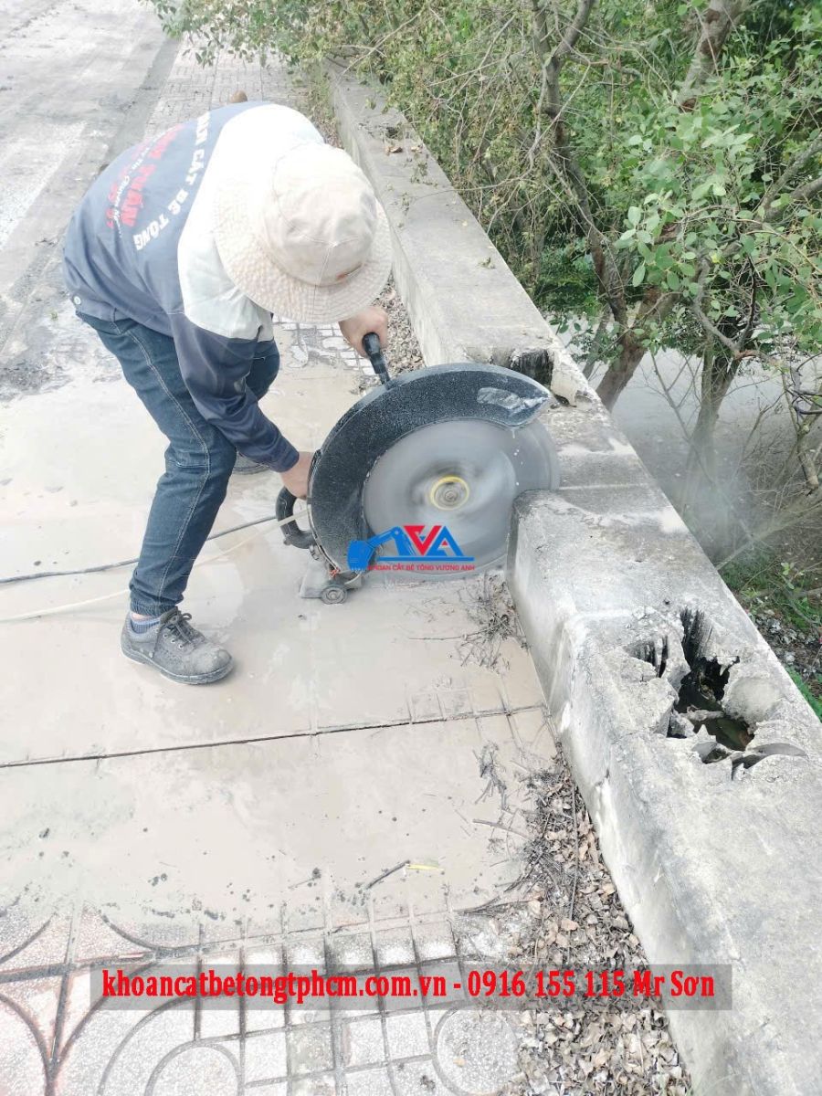Khoan cắt bê tông tại Quận Bình Thạnh