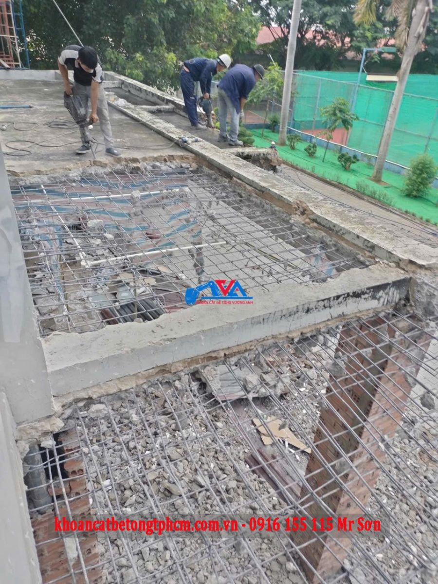 Khoan cắt bê tông tại Quận Bình Thạnh