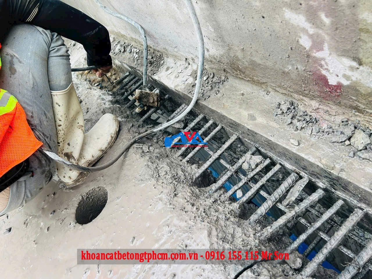 Khoan cắt Đục phá bê tông Đà Nẵng