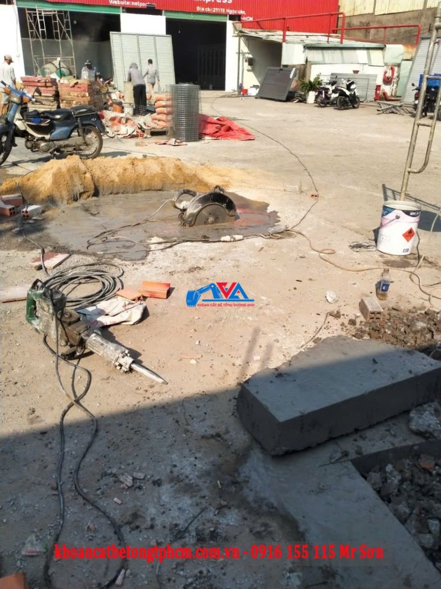 Khoan cắt đục phá bê tông Bà Rịa Vũng Tàu Uy Tín - Thi Công Nhanh