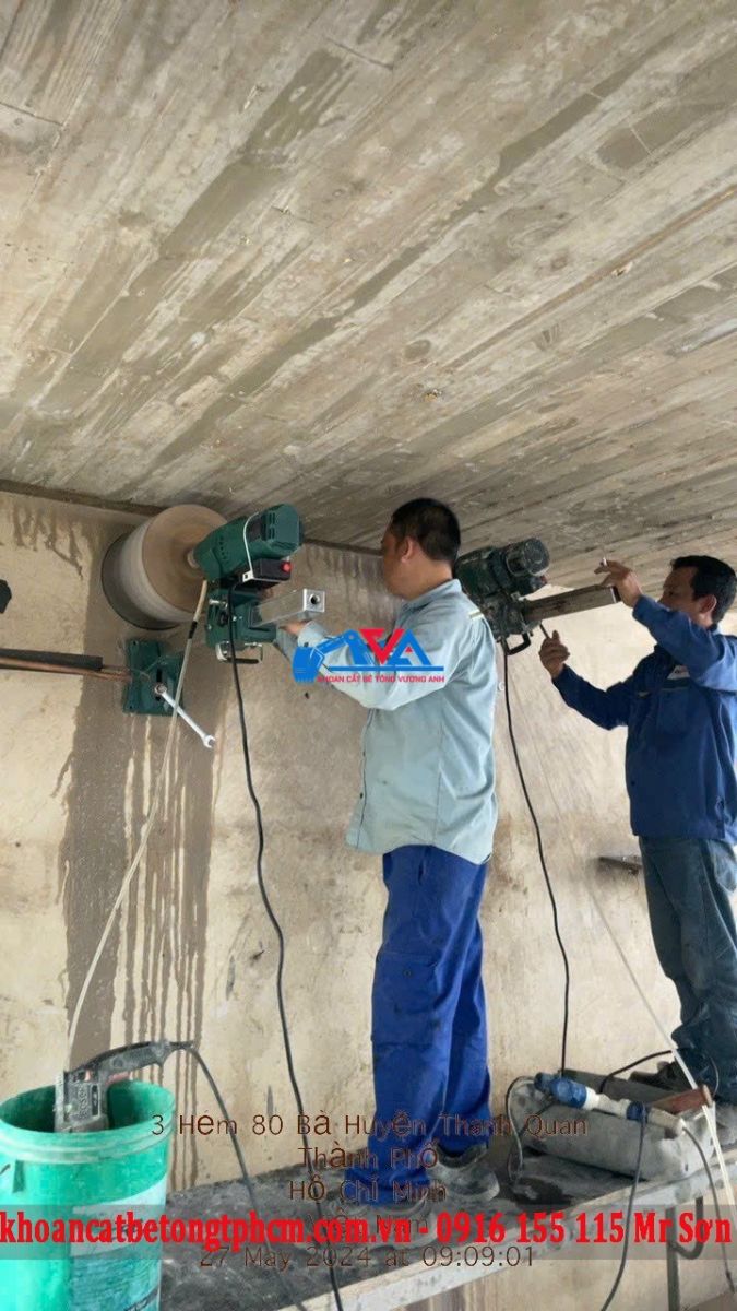 Khoan Cắt Đục Phá Bê Tông Vũng Tàu Uy Tín Giá Rẻ 24/7