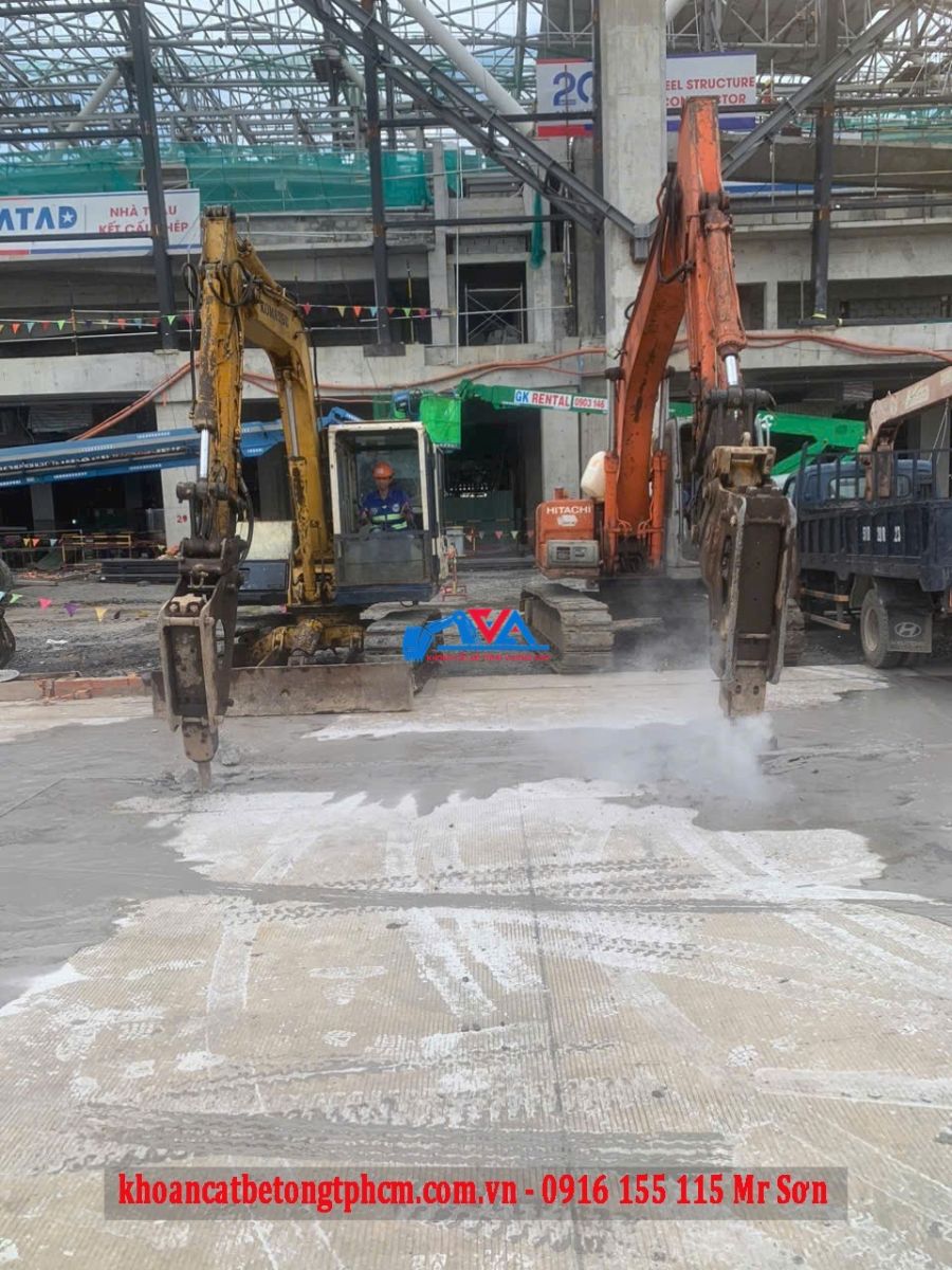 Công Ty Khoan Cắt Đục Phá Bê Tông Phú Mỹ Uy Tín Hàng Đầu