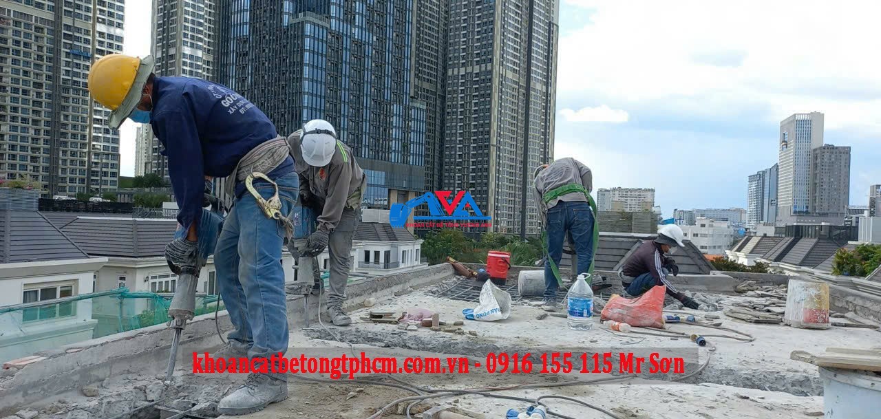 Khoan Cắt Bê Tông Quận Tân Bình – Thi Công Nhà Phố, Nhà Xưởng