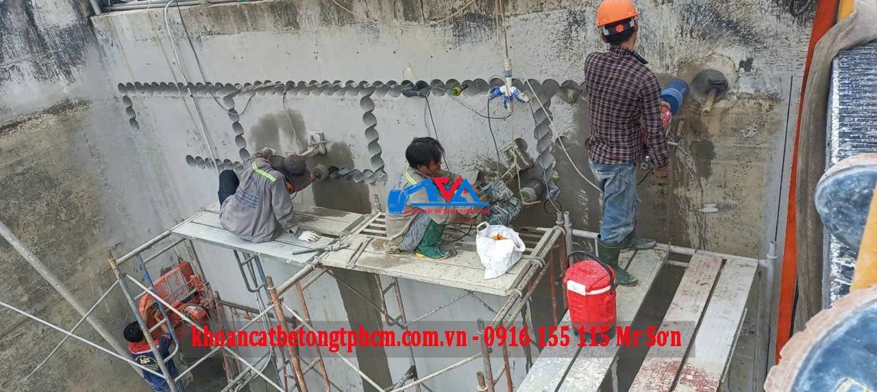 Công Ty Khoan Cắt Bê Tông Quận Tân Phú Uy Tín Hàng Đầu