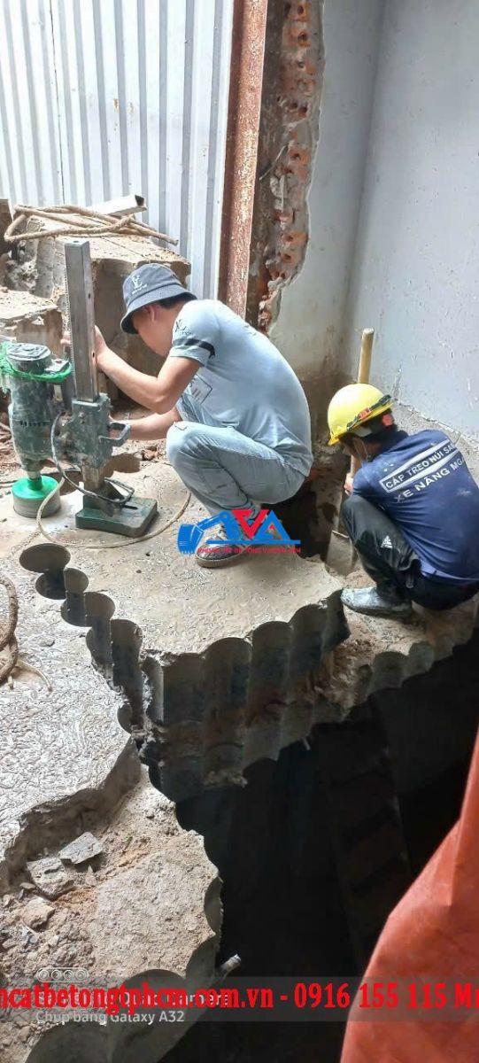 Khoan Cắt Bê Tông Quận Tân Phú Giá Tốt – Làm Việc Nhanh Gọn