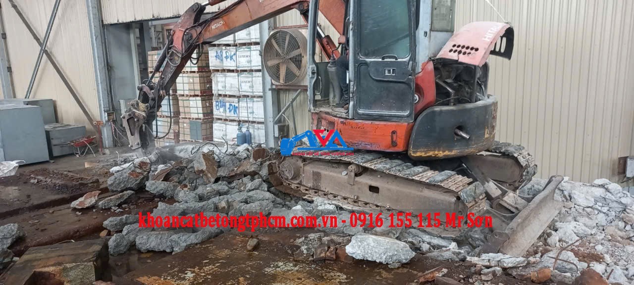 Dịch vụ Khoan cắt đục phá, Khoan rút lõi bê tông quận 12 chuyên nghiệp