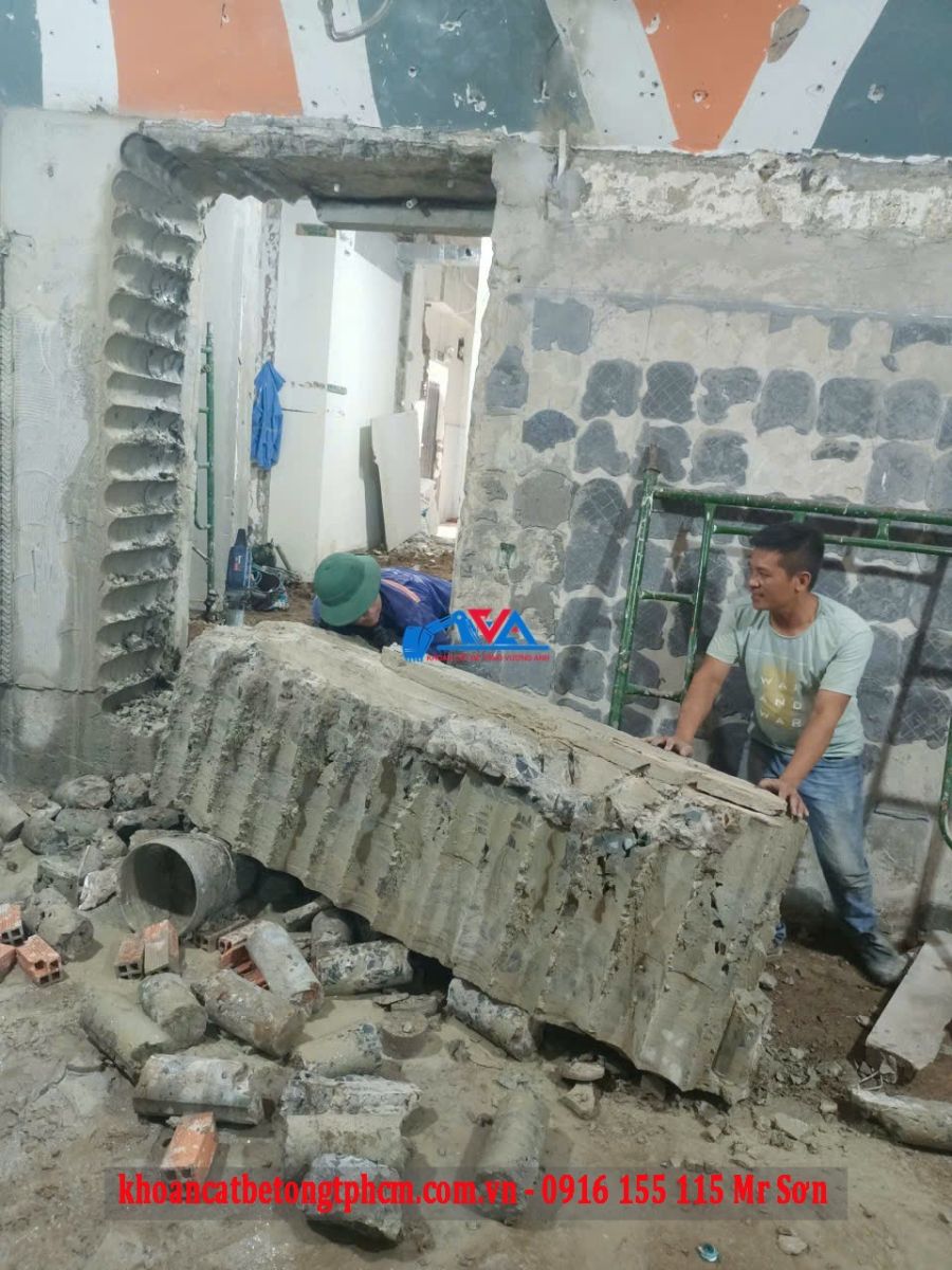 Khoan Cắt Đục Phá Bê Tông Tân Biên Nhận Khoan Cấy Thép, Cấy Bulong