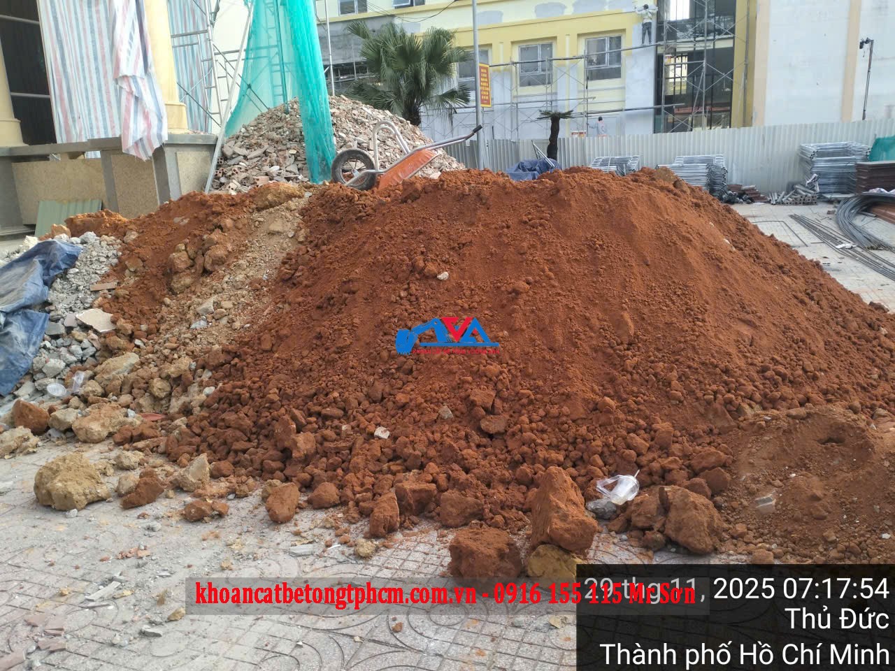 Vận chuyển chở đổ xà bần quận Bình Thạnh - Nhận Công Trình Gấp