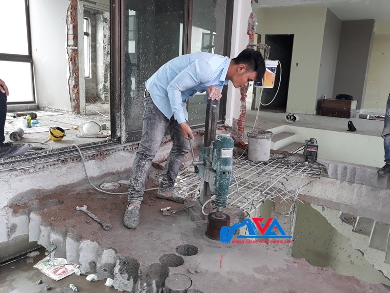 Khoan Rút Lõi Bê Tông Thanh Hóa – Thi Công Chuẩn Không Rung Lắc