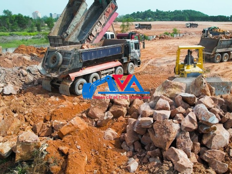 San lấp mặt bằng Dĩ An Bình Dương
