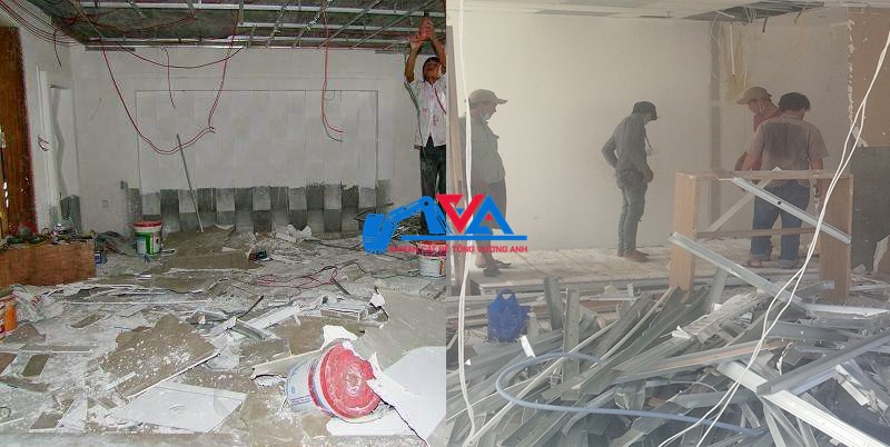 Tháo Dỡ Trần Thạch Cao Dĩ An, Thuận An Bình Dương Trọn Gói Giá Tốt