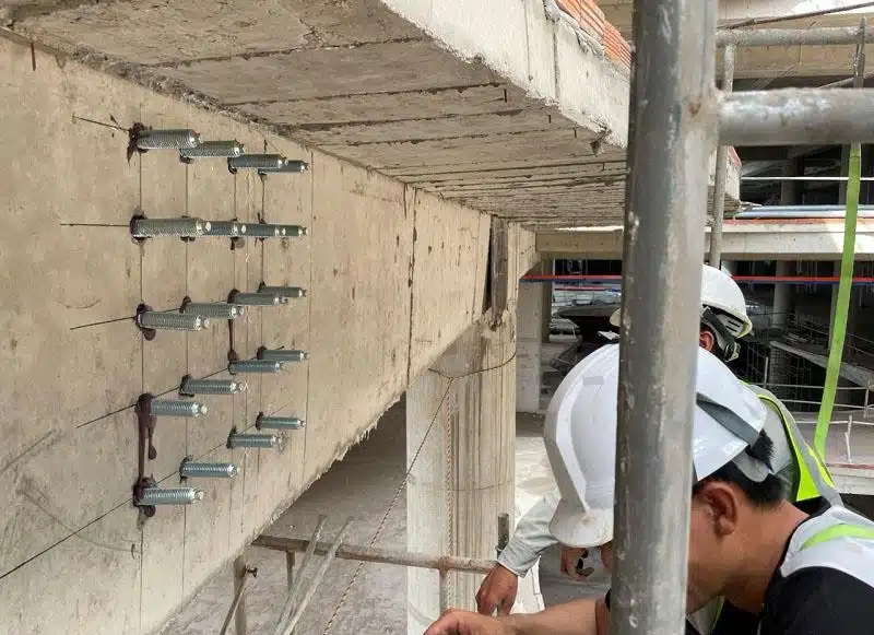 Dịch vụ khoan cấy thép bằng keo Ramset G5, Hilti, Fischer