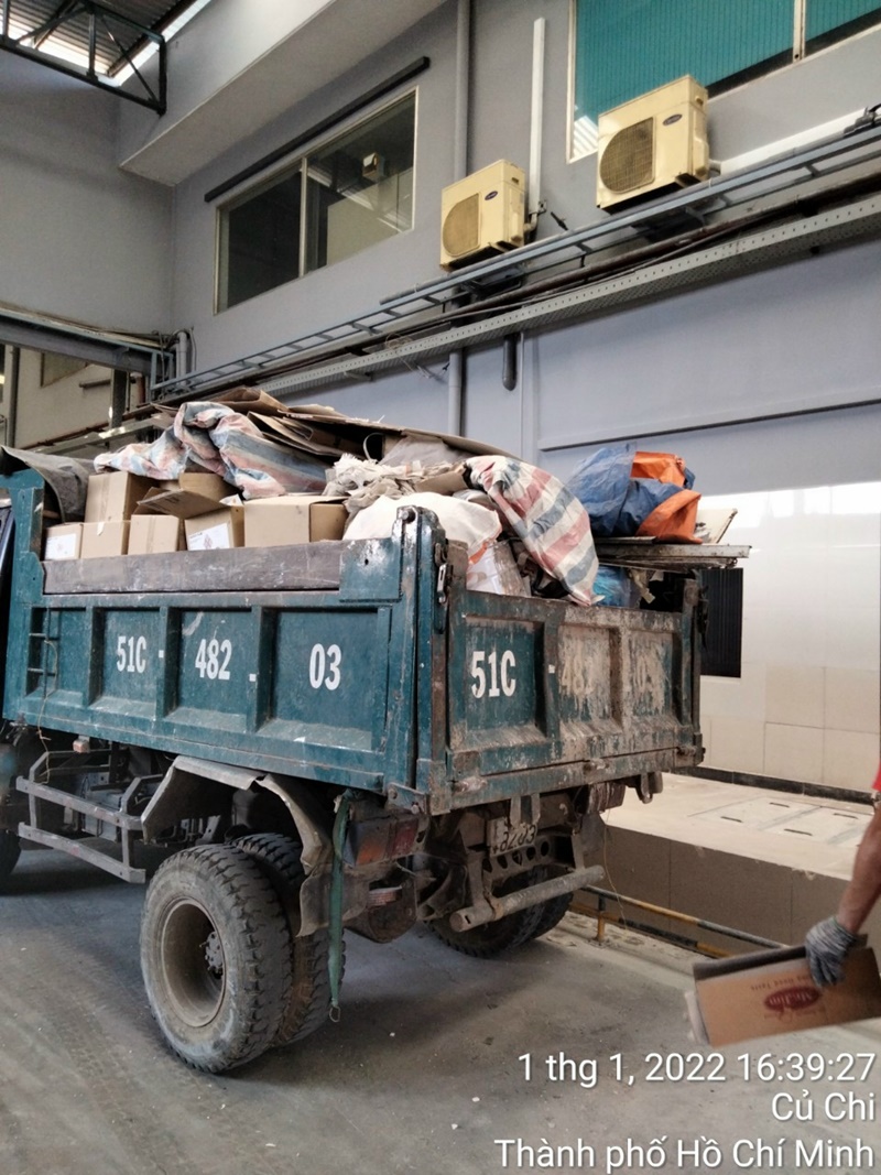 Xe Ba Gác Chở Đổ Rác Dĩ An Thuận An Bình Dương Thu Gom Xà Bần Trọn Gói
